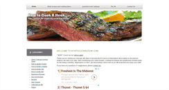 Desktop Screenshot of howtocookasteak.com